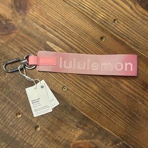 Lululemon Never Lost Keychain Pink